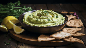 Creamy Avocado Hummus